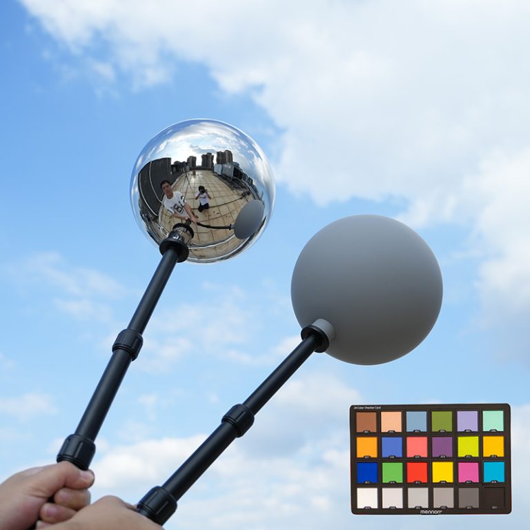 vfx ball 20cm Chrome Grey Ball Kit HDRi CGI Reference